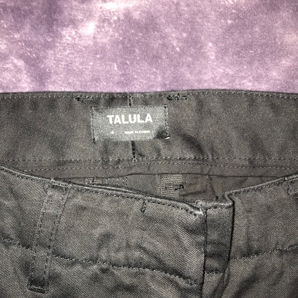 black cargo pants